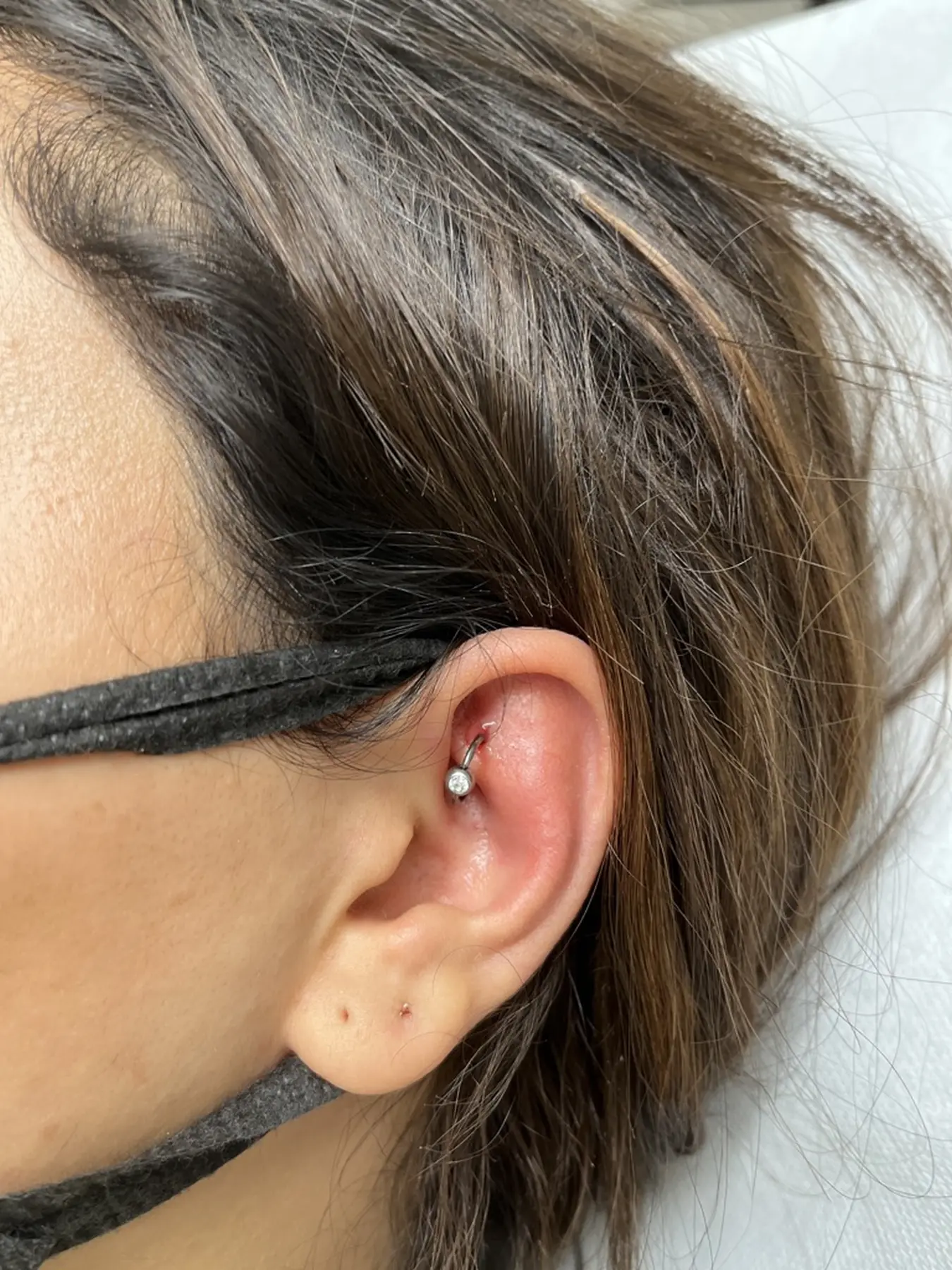 Ingesś Tattoo&Piercing Stübchen Durchbohrtes Ohr